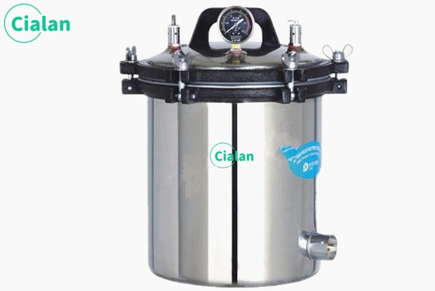 portable stainless steel pressure steam sterilizer