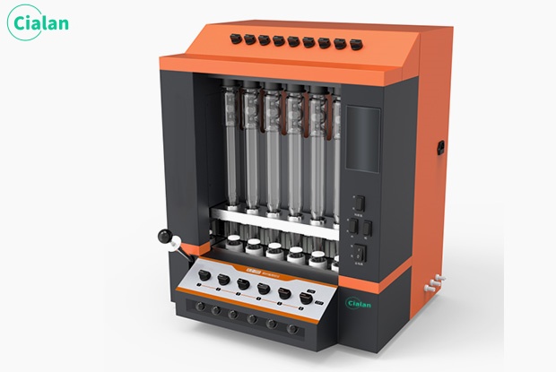 Crude fiber analyzer